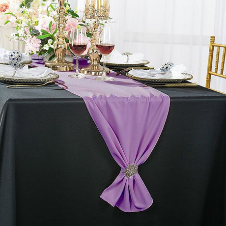 Scuba Table Runner 13x108 Lilac