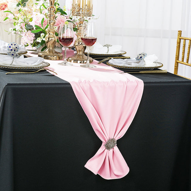 Scuba Table Runner 13x108 Pink