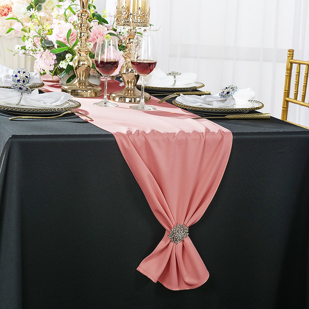 Scuba Table Runner 13x108 Rose Pink