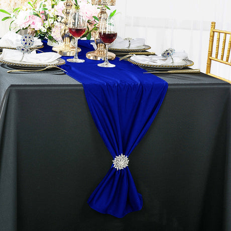 Scuba Table Runner 13x108 Royal Blue