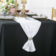Scuba Table Runner 13x108 White