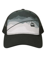 LOCALE Printed Five-Panel Trucker Cap