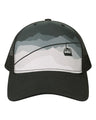 LOCALE Printed Five-Panel Trucker Cap