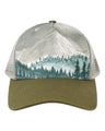 LOCALE Printed Five-Panel Trucker Cap
