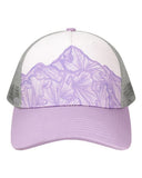 LOCALE Printed Five-Panel Trucker Cap
