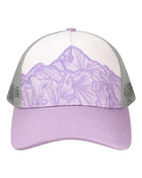 LOCALE Printed Five-Panel Trucker Cap