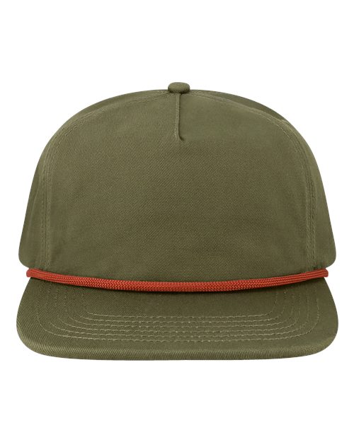 Locale Five-Panel Rope Cap