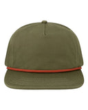 Locale Five-Panel Rope Cap
