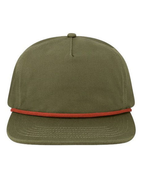 Locale Five-Panel Rope Cap