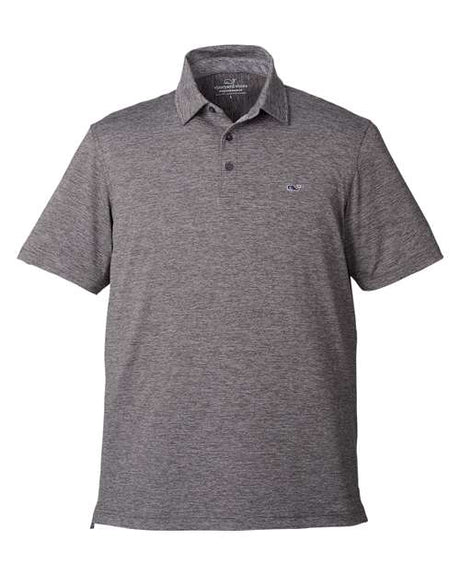 vineyard vines Men's Destin Stripe Sankaty polo with classic striped styling for casual wear