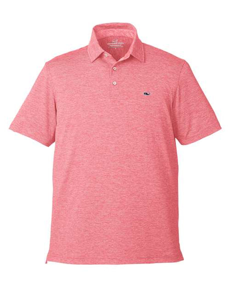 vineyard vines Men's Destin Stripe Sankaty polo with classic striped styling for casual wear