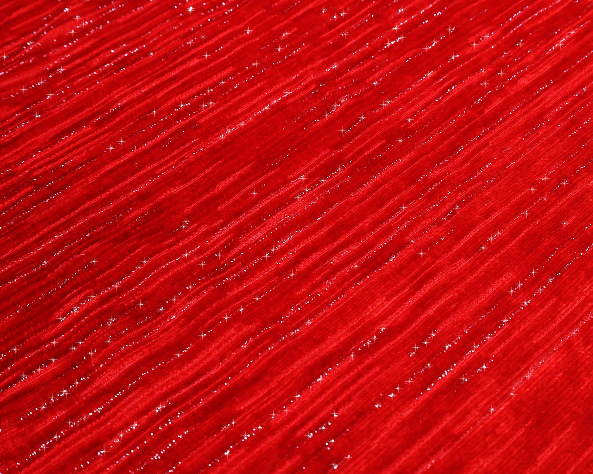 Velvet Dinner Napkins 20x20 Red