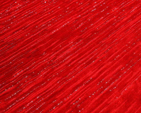 Rectangular Velvet Tablecloth 90x156 Red