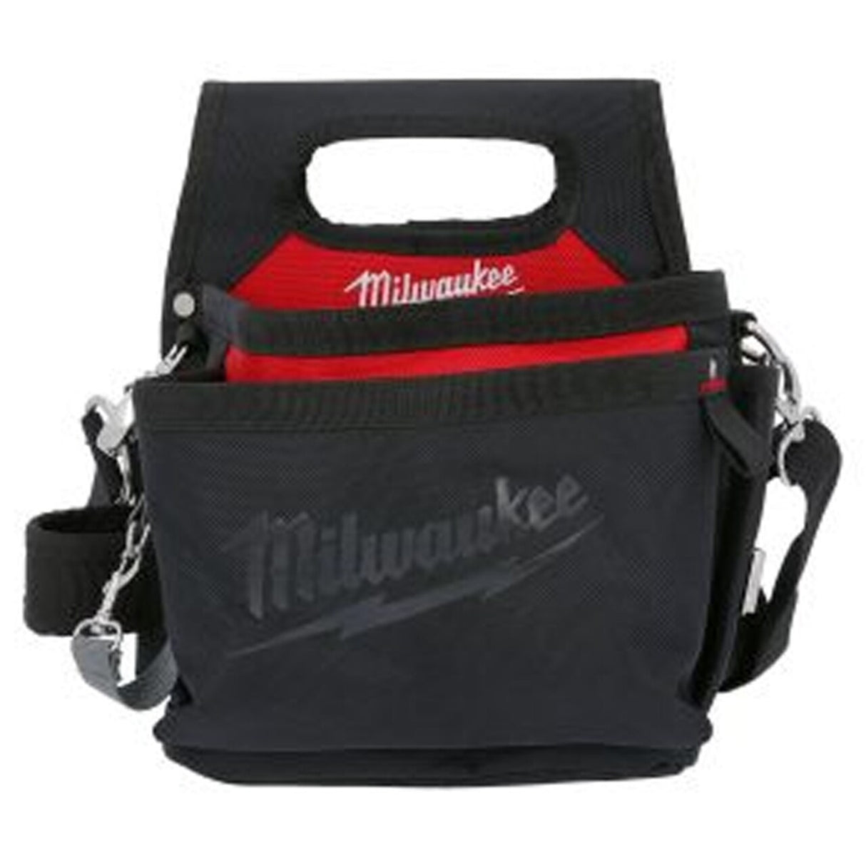 MILWAUKEE Electricians Work Pouch – Heavy-Duty Tool Belt Organizer for Professional Electricians