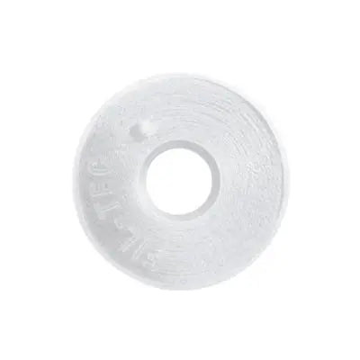 White Prewound Clear-Quilt Style L Bobbin Tube