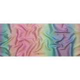Metallic Pastel Rainbow Polyester Lame