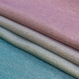 Metallic Pastel Purple, Blue and Gold Polyester Lame