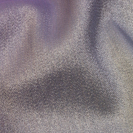 Metallic Pastel Purple, Blue and Gold Polyester Lame