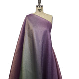 Metallic Pastel Purple, Blue and Gold Polyester Lame