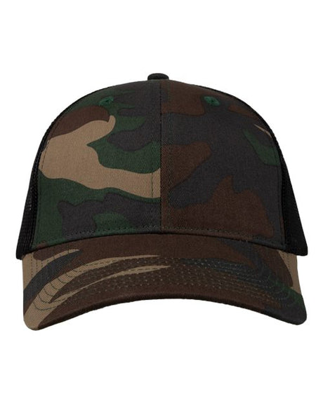 Valucap Mesh-Back Twill Trucker Cap