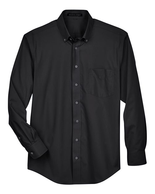 Men's Crown Collection Broadcloth Dress Shirt