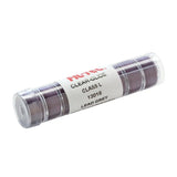 Lead Grey Prewound Clear-Glide Bobbin Tube Style L
