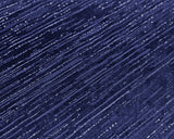 Round Velvet Tablecloth 120 Seamless Navy Blue