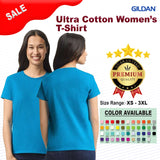 Gildan® Ultra Cotton Women’s Crewneck Short Sleeve T-Shirt