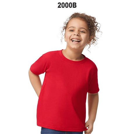 12 Pack: Gildan® Heavy Cotton Toddler Short Sleeve Crew-Neck T-Shirt