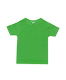 Lucky Friends 1304 100% Cotton T-Shirt - Kelly Green, Youth, Side Seams (1 Unit)