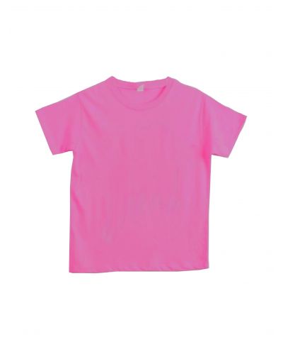 Lucky Friends 1304 100 Percent Cotton Fabric - Pink, Youth T-Shirt (1 Piece)