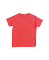 Lucky Friends 1304 100 Percent Cotton Fabric - Red, Youth T-Shirt, Side Seams, Tear Away Label (1 Piece)