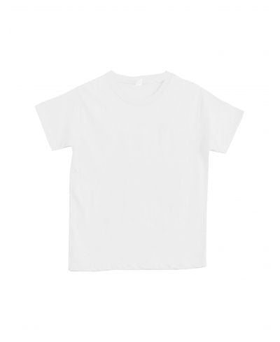 Lucky Friends 1304 100 Percent Cotton Fabric - White, Youth T-Shirt, Side Seams (1 Piece)
