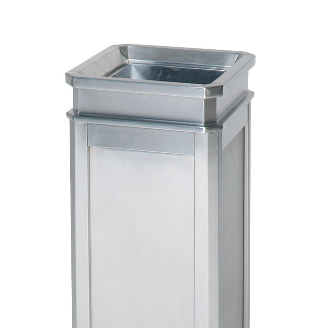 Rubbermaid DS12T Stainless Waste Container with Galvanized Liner