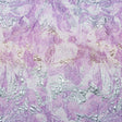 Metallic Golden Egg, African Violet and Winsome Orchid Abstract Luxury Brocade