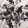 Jet Set, Blanc de Blanc and Metallic Gold Abstract Luxury Brocade