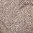 Metallic Timber Wolf Spirals Luxury Organza Brocade