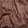 Metallic Pine Cone Crinkled Luxury Brocade