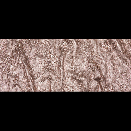 Metallic Teak Crinkled Luxury Brocade