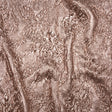 Metallic Teak Crinkled Luxury Brocade