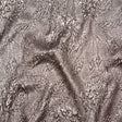 Metallic Cinder Crinkled Luxury Brocade