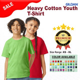 Gildan® Cotton Youth Crewneck Short Sleeve T-Shirt