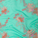 Cascade, Orchid Haze and Metallic Bright Gold Floral Luxury Brocade