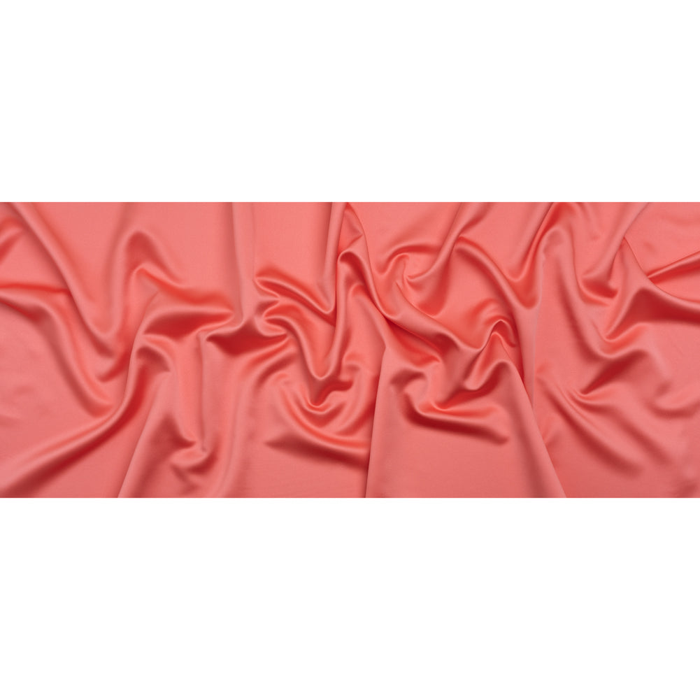 Polyester Satin - Fiesta Coral - Reverie Collection
