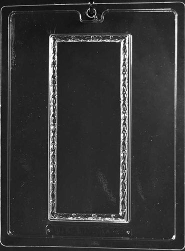 Plain Greeting Gift Card Chocolate Mold - LPG050