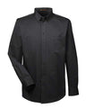Harriton Men's Foundation Cotton Twill Dress Shirt with Teflon