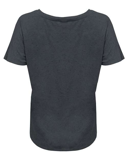 Women's Tri-Blend Fleck V-Neck T-Shirt