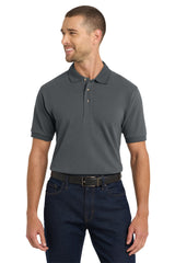 Port Authority® Heavyweight Cotton Pique Polo
