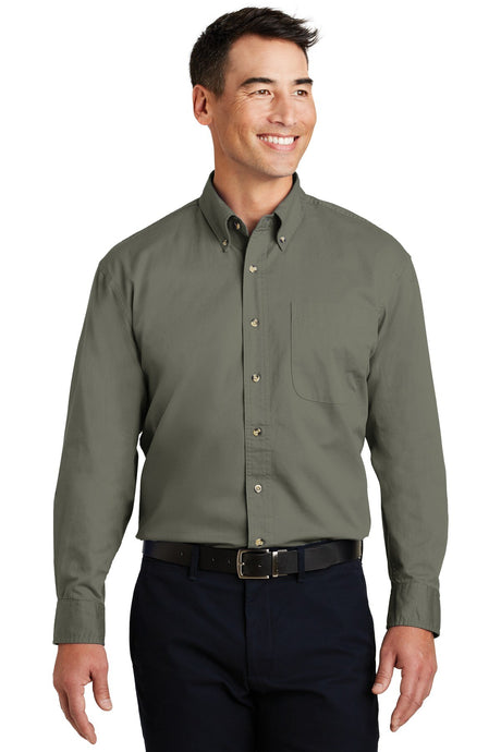 Port Authority® Long Sleeve Twill Shirt