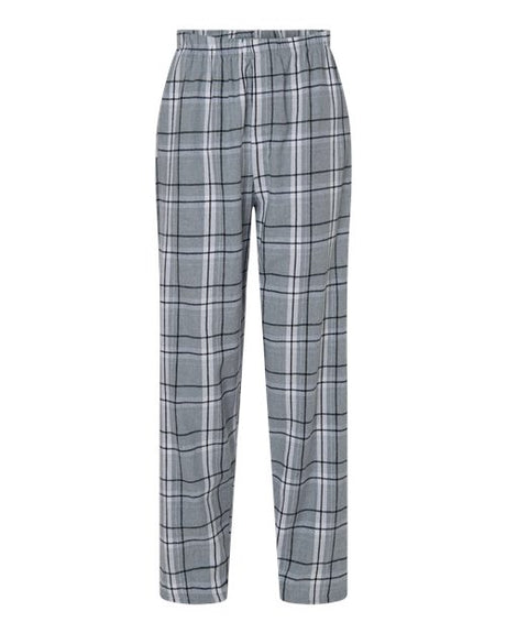 Boxercraft® Men’s Harley Flannel Pants Double-Brushed Cotton, Elastic Waist & Plaid Design